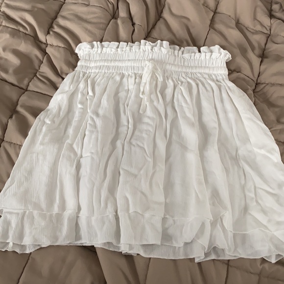 Princess Polly Summer Lovin White Mini Skirt - Picture 6 of 7